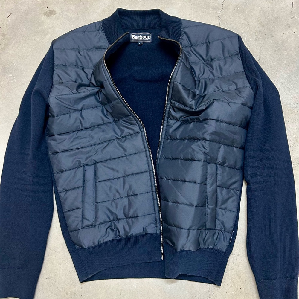 SOLD. BARBOUR Essential Carn Quilted Jumper Jacket